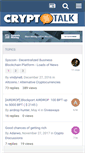 Mobile Screenshot of cryptotalk.org